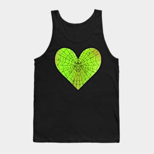 Spider Web Heart V29 Tank Top